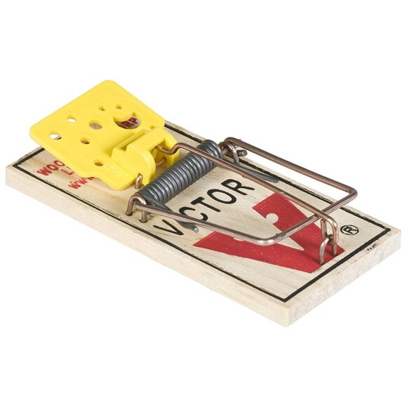 Victor Easy Set Mouse Trap 4-Pack M033 - Wooden Easy Set Mouse Trap - Pre-baited - Picture 3 of 4